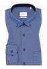 MODERN FIT Overhemd in donkerblauw geruit
