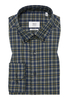 MODERN FIT Overhemd in donkerblauw geruit