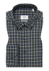 MODERN FIT Overhemd in donkerblauw geruit
