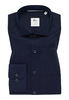 MODERN FIT Overhemd in donkerblauw vlakte