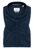 MODERN FIT Overhemd in donkerblauw vlakte