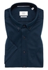 MODERN FIT Overhemd in donkerblauw vlakte