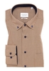 MODERN FIT Overhemd in karamel geruit