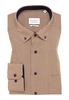 MODERN FIT Overhemd in karamel geruit