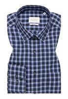 MODERN FIT Overhemd in navy geruit