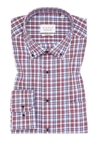 MODERN FIT Overhemd in rood geruit