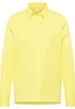 overhemdblouse in citroen vlakte