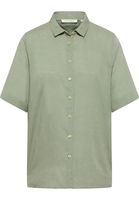 overhemdblouse in kaki vlakte