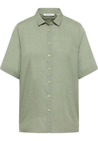 overhemdblouse in kaki vlakte