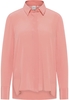 overhemdblouse in koraal vlakte