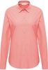 overhemdblouse in koraal vlakte