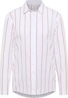 overhemdblouse in lavendel gestreept