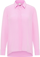 overhemdblouse in lavendel vlakte