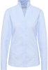 overhemdblouse in lyseblå gestreept