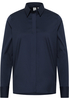 overhemdblouse in navy vlakte