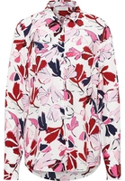 overhemdblouse in pink gedrukt