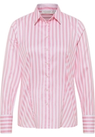 overhemdblouse in rood gestreept