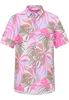 overhemdblouse in roze gedrukt