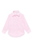overhemdblouse in roze vlakte
