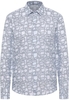 overhemdblouse in wit gedrukt