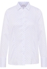 overhemdblouse in wit gedrukt