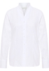 overhemdblouse in wit gestructureerd