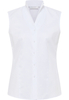 overhemdblouse in wit gestructureerd