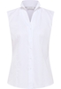 overhemdblouse in wit gestructureerd
