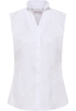 overhemdblouse in wit gestructureerd