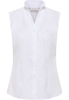 overhemdblouse in wit gestructureerd