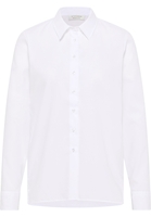 overhemdblouse in wit vlakte