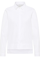 Signature Shirt Blouse in wit vlakte