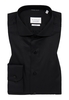 SLIM FIT Cover Shirt in zwart vlakte