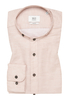 SLIM FIT Linen Shirt in beige vlakte