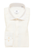 SLIM FIT Linen Shirt in champagnekleurig vlakte