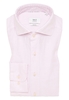 SLIM FIT Linen Shirt in roze vlakte