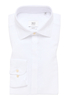 SLIM FIT Linen Shirt in wit vlakte
