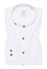 SLIM FIT Linen Shirt in wit vlakte