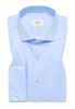 SLIM FIT Luxury Shirt in lyseblå vlakte