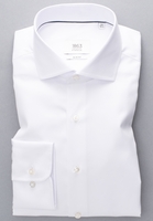 SLIM FIT Luxury Shirt in wit vlakte