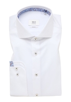 SLIM FIT Luxury Shirt in wit vlakte