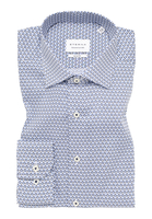 SLIM FIT Overhemd in blauw gedrukt