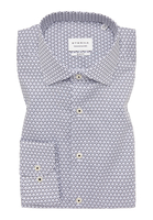 SLIM FIT Overhemd in grijs gedrukt