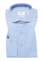 SLIM FIT Overhemd in hemelsblauw vlakte