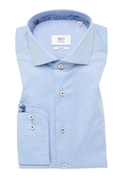 SLIM FIT Overhemd in hemelsblauw vlakte