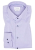 SLIM FIT Overhemd in lavendel gestructureerd
