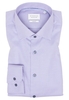 SLIM FIT Overhemd in lavendel gestructureerd