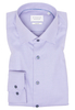 SLIM FIT Overhemd in lavendel gestructureerd