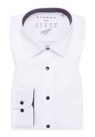 SLIM FIT Performance Shirt in wit vlakte