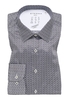 SLIM FIT Performance Shirt in zwart gedrukt